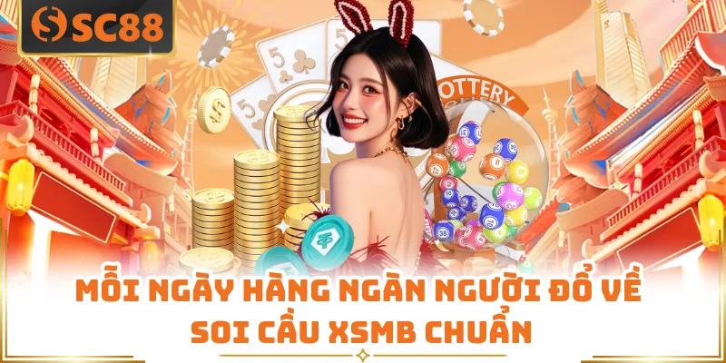 Mỗi ngày hàng ngàn người đổ về soi cầu XSMB chuẩn